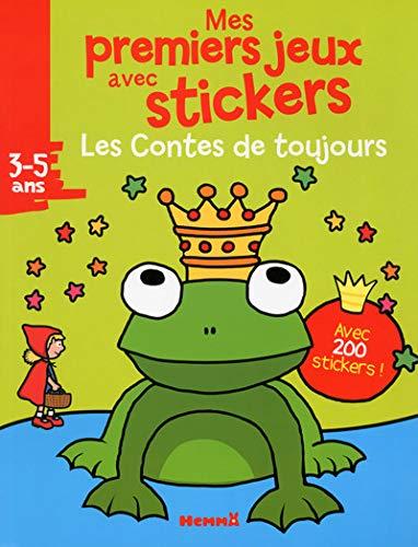 Mes premiers jeux avec stickers : les contes de toujours : 3-5 ans