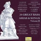 Great Bass Arias And Songs Vol. 2