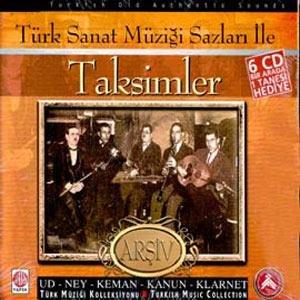 Türk Sanat Müzigi Sazlari Ile Taksimler6 Cd BIrarada 1 Tanesi He