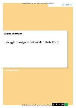 Energiemanagement in der Hotellerie