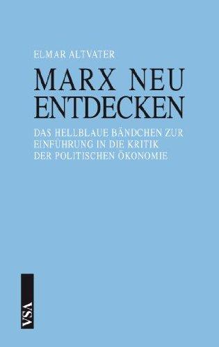 Marx neu entdecken: Das hellblaue Bändchen zur Einführung in die Kritik der Politischen Ökonomie