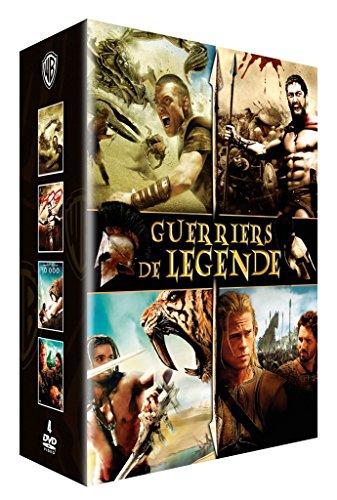 Coffret guerriers de légende : le choc des titans ; 300 ; 10 000 ; troie [FR Import]