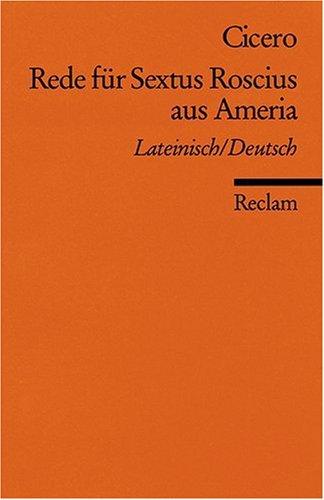 Rede für Sextus Roscius aus Ameria