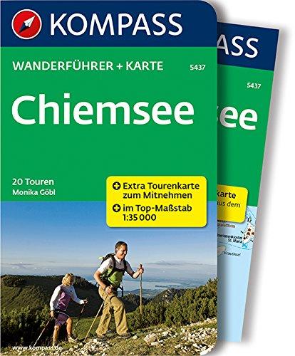 Chiemsee: Wanderführer mit Extra Tourenkarte zum Mitnehmen.