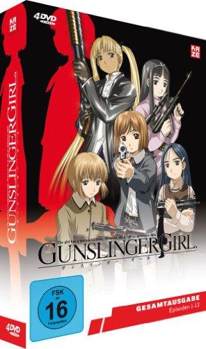 Gunslinger Girl - Gesamtausgabe, Episoden 1-13 [4 DVDs]