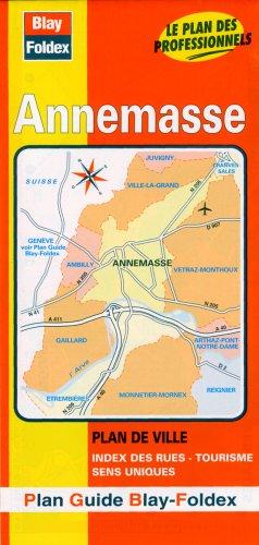 Plan de ville : Annemasse (avec un index)