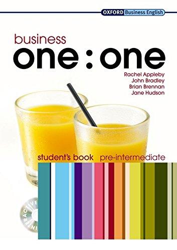 Business One: One Pre-Intermediate: Multirom Included Student's Book Pack (Business One to One)