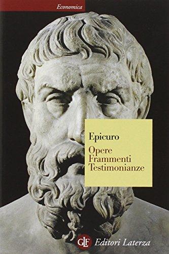 Opere. Frammenti. Testimonianze sulla sua vita (Economica Laterza)