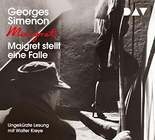 Maigret stellt eine Falle: Ungekürzte Lesung mit Walter Kreye (4 CDs)