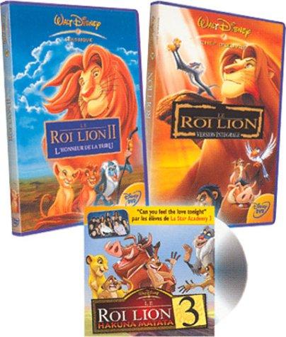 Le Roi Lion / Le Roi lion II - Bipack 2 DVD  [Inclus le CD Star Academy 3 Can You Feel The Love Tonight] [FR Import]