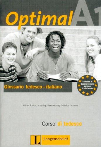 Optimal A1 - Glossar A1 Italienisch: Lehrwerk für Deutsch als Fremdsprache