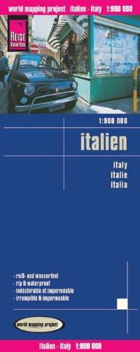 Reise Know-How Landkarte Italien (1:900.000): world mapping project