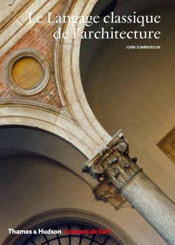 Le langage classique de l'architecture