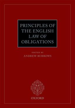 Principles of the English Law of Obligations