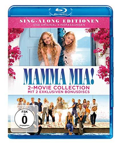 Mamma Mia! / Mamma Mia! Here we go again  (+ 2 Bonus-Discs) [Blu-ray]