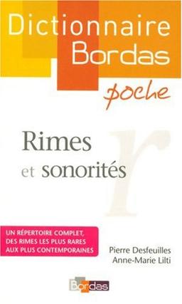 Rimes et sonorités