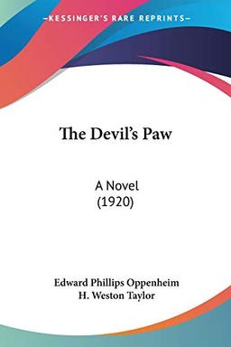 The Devil's Paw: A Novel (1920)