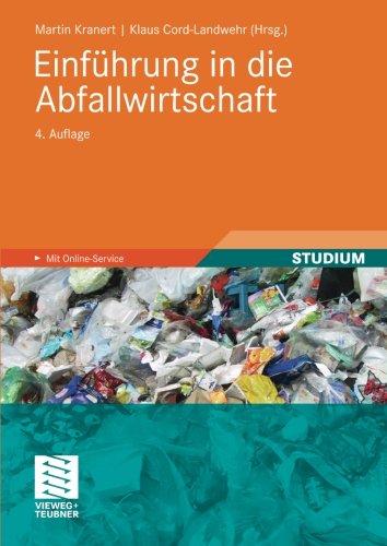 Einführung in die Abfallwirtschaft (German Edition), 4. Auflage