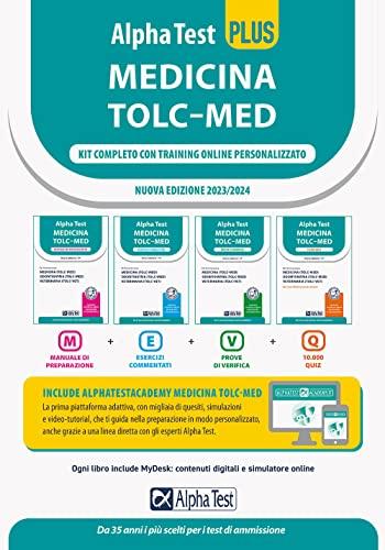 Alpha Test plus Medicina TOLC-MED. Kit completo di preparazione con training on line. Con espansioni online (TestUniversitari)