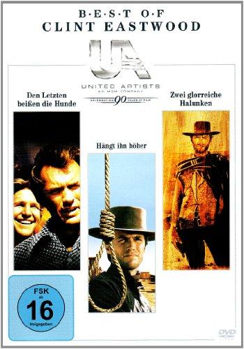 Clint Eastwood Box : Den letzten beißen die Hunde - Hängt ihn höher - Zwei glorreiche Halunken - 3 DVD Box