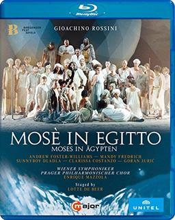 Rossini: Mosé in Egitto (Moses in Ägypten), Bregenz 2017 [Blu-ray]