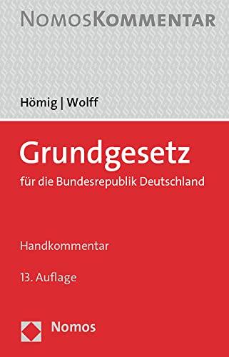 Grundgesetz für die Bundesrepublik Deutschland: Handkommentar