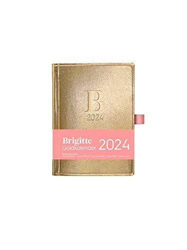 Brigitte Goldkalender 2024 - Buchkalender - Taschenkalender - Lifestyle - 10x14