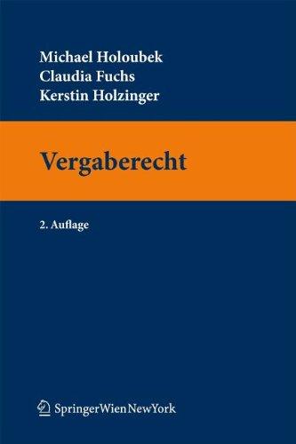 Vergaberecht (Springers Kurzlehrbücher der Rechtswissenschaft)