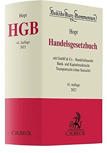 Handelsgesetzbuch: mit GmbH & Co., Handelsklauseln, Bank- und Kapitalmarktrecht, Transportrecht (ohne Seerecht)