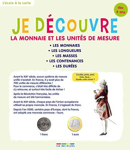 Je découvre la monnaie et les unités de mesure