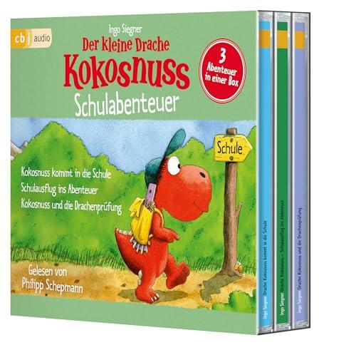 Der kleine Drache Kokosnuss - Schulabenteuer: Der kleine Drache Kokosnuss kommt in die Schule. Schulausflug ins Abenteuer. Kokosnuss und die Drachenprüfung (Hörbuch Sonderausgaben, Band 5)