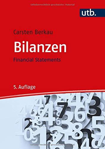 Bilanzen: Financial Statements