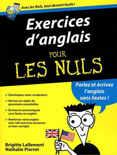 Exercices d'anglais pour les nuls