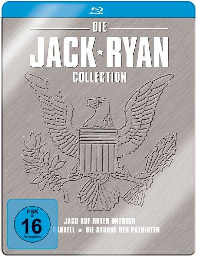 Jack Ryan Collection (3 Discs, Steelbook) [Blu-ray]