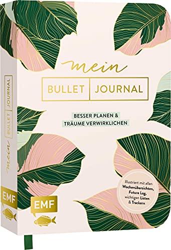 Mein Bullet Journal (Jungle Edition) – Besser planen & Träume verwirklichen: Illustriert mit allen Wochenübersichten, Future Log, wichtigen Listen und ... mit goldenem Cover und Leseband