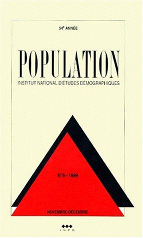 Population N° 6 Novembre-Decembre 1999