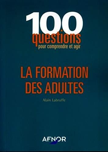 La formation des adultes