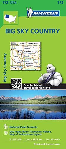 Michelin Big Sky Country Map