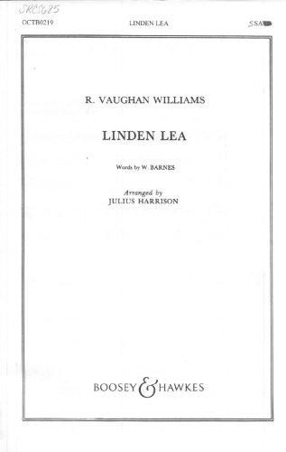 Linden Lea: A Dorset Song. Frauenchor (SSA) und Klavier. Chorpartitur.: A Dorset Song. MFS No. 219. Frauenchor (SSA) und Klavier. Chorpartitur. (Modern Festival Series)