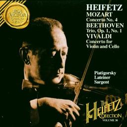 The Heifetz Collection Vol. 30 - Mozart: Concerto No.4 / Beethoven: Trio Op.1 No. 1 / Vivaldi: Concerto for Violin and Cello