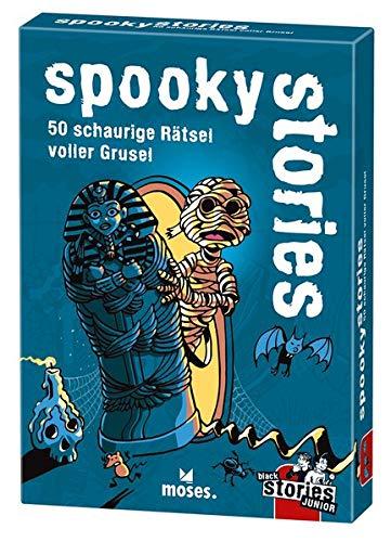 black stories junior - spooky stories: 50 schaurige Rätsel voller Grusel