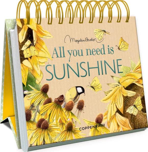 All you need is sunshine (Kleines Spiralaufstellbuch)