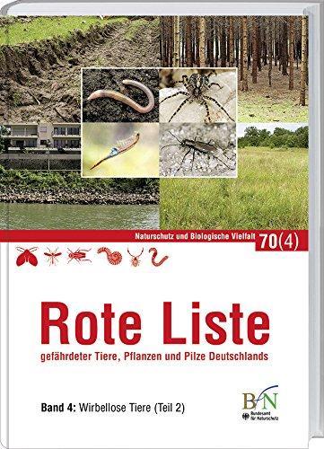 NaBiV Heft 70/4: Rote Liste gefährdeter Tiere, Pflanzen und Pilze Deutschlands - Band 4: Wirbellose Tiere (Teil 2)