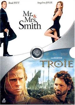 Coffret Brad Pitt 2 DVD : Mr &amp; Mrs. Smith / Troie [FR Import]