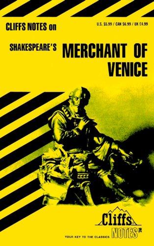 Cliffs Notes on Shakespeare's The Merchant of Venice