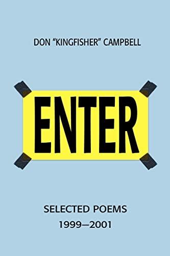 Enter: Selected Poems 1999-2001