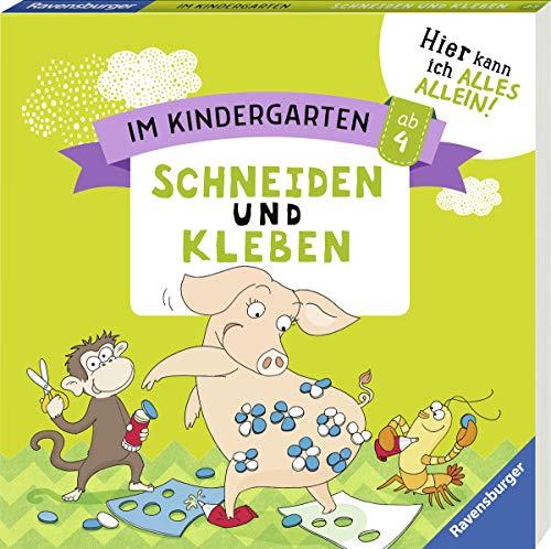 Im Kindergarten: Schneiden und Kleben: Hier kann ich alles allein