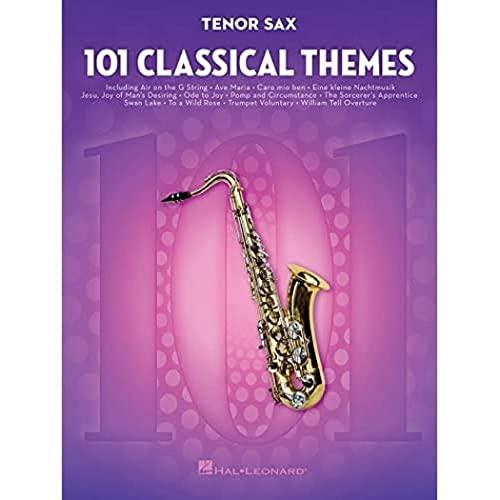 101 Classical Themes -For Tenor Saxophone- (Book): Noten, Sammelband für Tenor-Saxophon