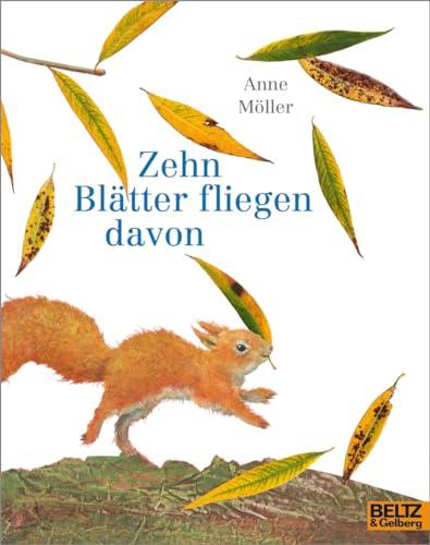 Zehn Blätter fliegen davon: Vierfarbiges Bilderbuch (MINIMAX)