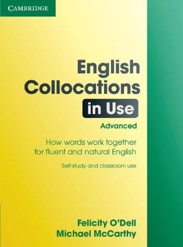 English collocations in advanced use